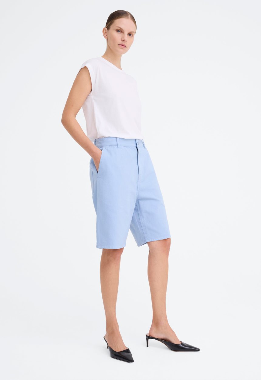 Jac+Jack Walk Short - Pale Blue Denim